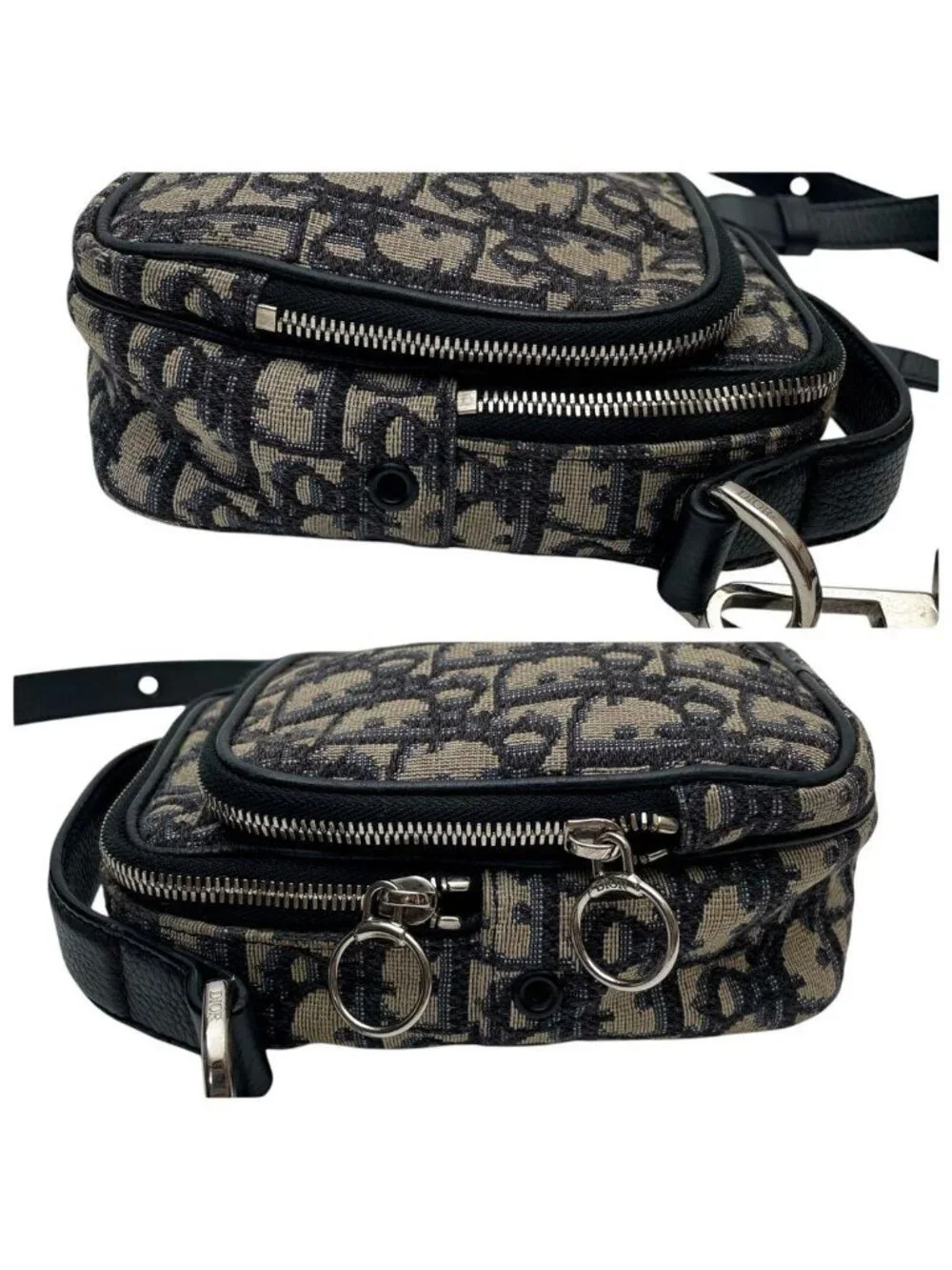 Dior Trotter Oblique Rider Shoulder Bag Pouch